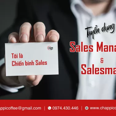 Tuyển dụng Sales manager & Salesman